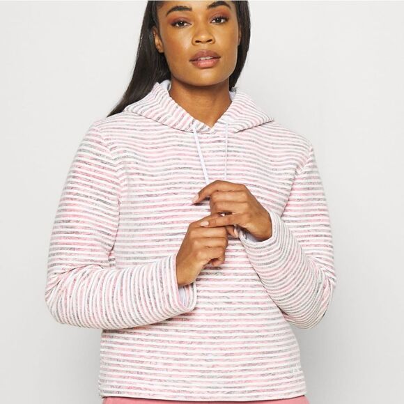 Under Armour Multicolor hoodie Women’s size L White Pink Blue Brand New - Picture 6 of 10